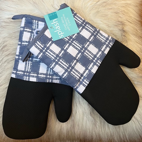 Splash Oven Mitts with neoprene (2pack) - Picture 1 of 1